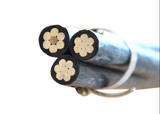 ACSR AAACのTriplex頭上式サービス ドロップ・ケーブルの低電圧