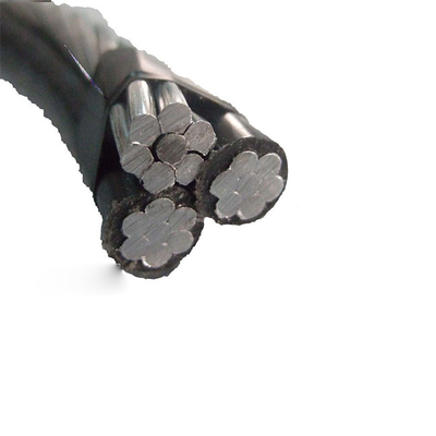 4x25 エアリアンバンドルケーブル デュプレックス トリプレックス クワッドプレックス サービスドロップコンダクター