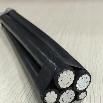0.6/1kV デュプレックス トリプレックス アルミ 導体 ABCケーブル XLPE LDPE PVC 絶縁 オーバーヘッド アルミ プレアセンブラド ワイヤー