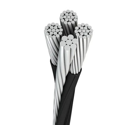 空中ケーブル 覆い線線線 35KV まで サービスドロップケーブル アルミケーブル 16mm2 XLPE 絶縁 扭曲 サービス
