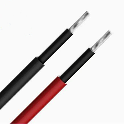 錫メッキ銅 XLPE ソーラー PV ケーブル 2.5-185mm2 黒 赤 TUV 認証