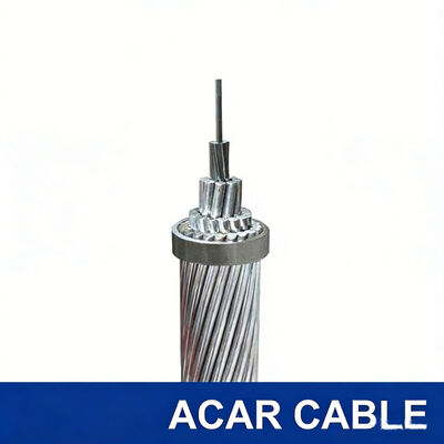 高品質丸型アルミニウムACAR 1350-H19ケーブル アルミニウム導体合金強化裸架空送電線