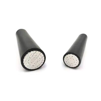 ACAR架空架空線 ACSR AAC AAAC アルミニウム導体 単心 XLPE & PVC絶縁架空撚り線