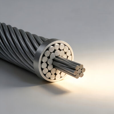 ACSR AAC AAAC AWG BS ASTM Standard Aluminum Alloy Conductor High Low Voltage Power Transmission Line Conductor Manufacturer