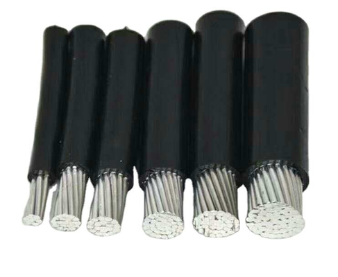Twisted Aluminum Twist Service Drop Electric Pvc/Xlpe Insulated Overhead Cables Specification Low Aluminum Cable