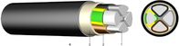地下1350-H16 3.6/6kVの低電圧の送電線