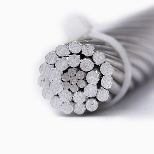 Bare Conductor ACSR/AW/AS - Aluminum Conductor Aluminum Clad Steel Reinforced Low Voltage Construction Single Wire Cable
