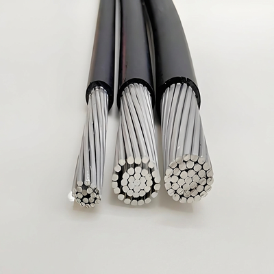 JKLYJ アルミ導体XLPE 隔熱ポリビニールジャケット 1KV 耐天候空心ケーブル 農村電力網の改修