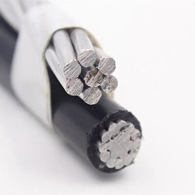 0.6/1kv オーバーヘッドアルミ導体 XLPE 絶縁電ケーブル四重二重三重サービスドロップ電線 ABC ケーブル