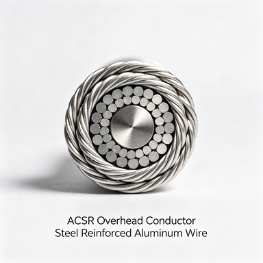 ACSR 電源送電線用鋼筋強化アルミニウムワイヤー