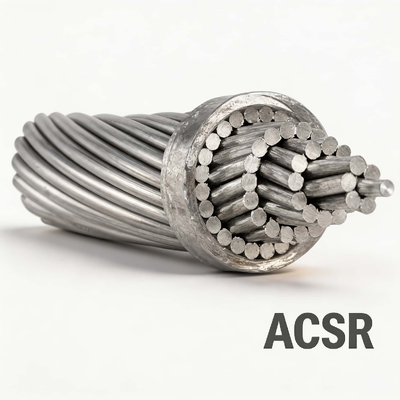 ACSR裸導体 1/0 2/0 AWG より線アルミニウム導体鋼心強化架空送電線 IEC 61089 ASTM B232