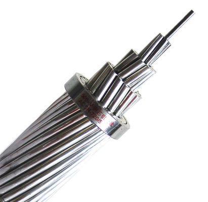 ACSRの銀製アルミニウム コンダクターの鋼鉄は裸のコンダクター ケーブルを補強した